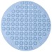 laccivo Non-Slip Shower Mat with Suction Cups – Anti-Bacterial, Quick-Drain Design for Safe Showering